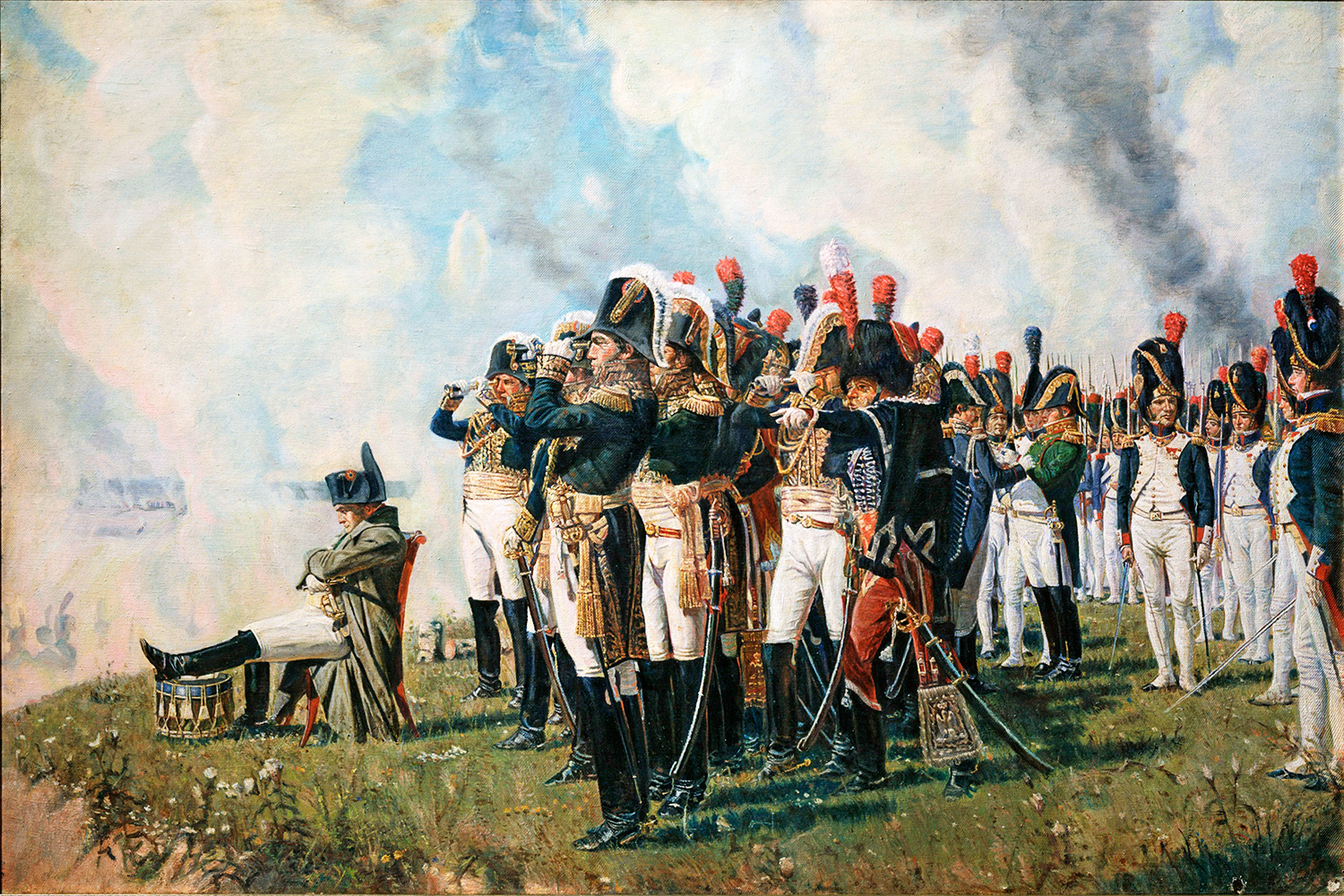 Napoleon near Borodino by Vasily Vereshchagin