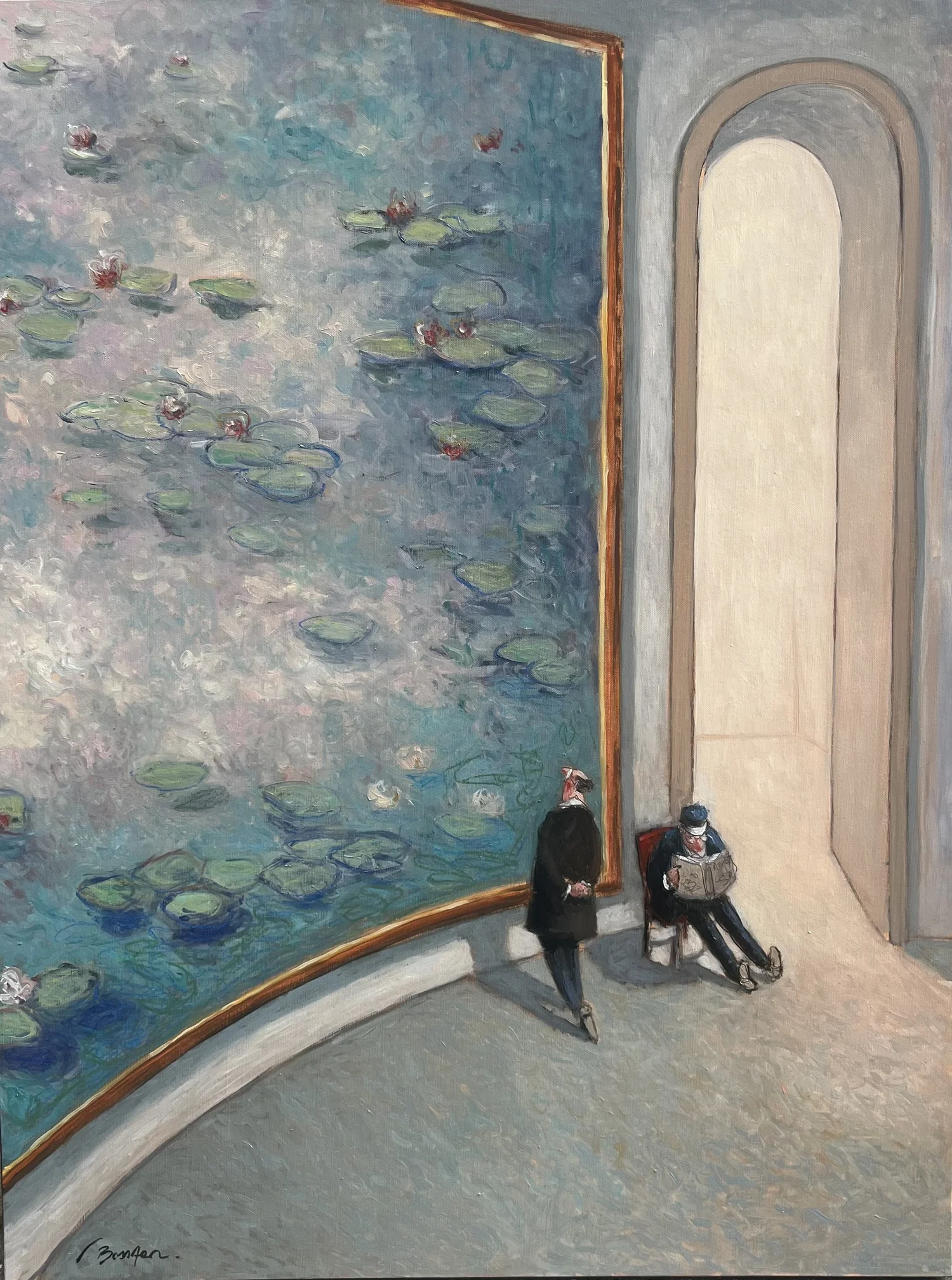 Méditation 2 by Thomas Bossard